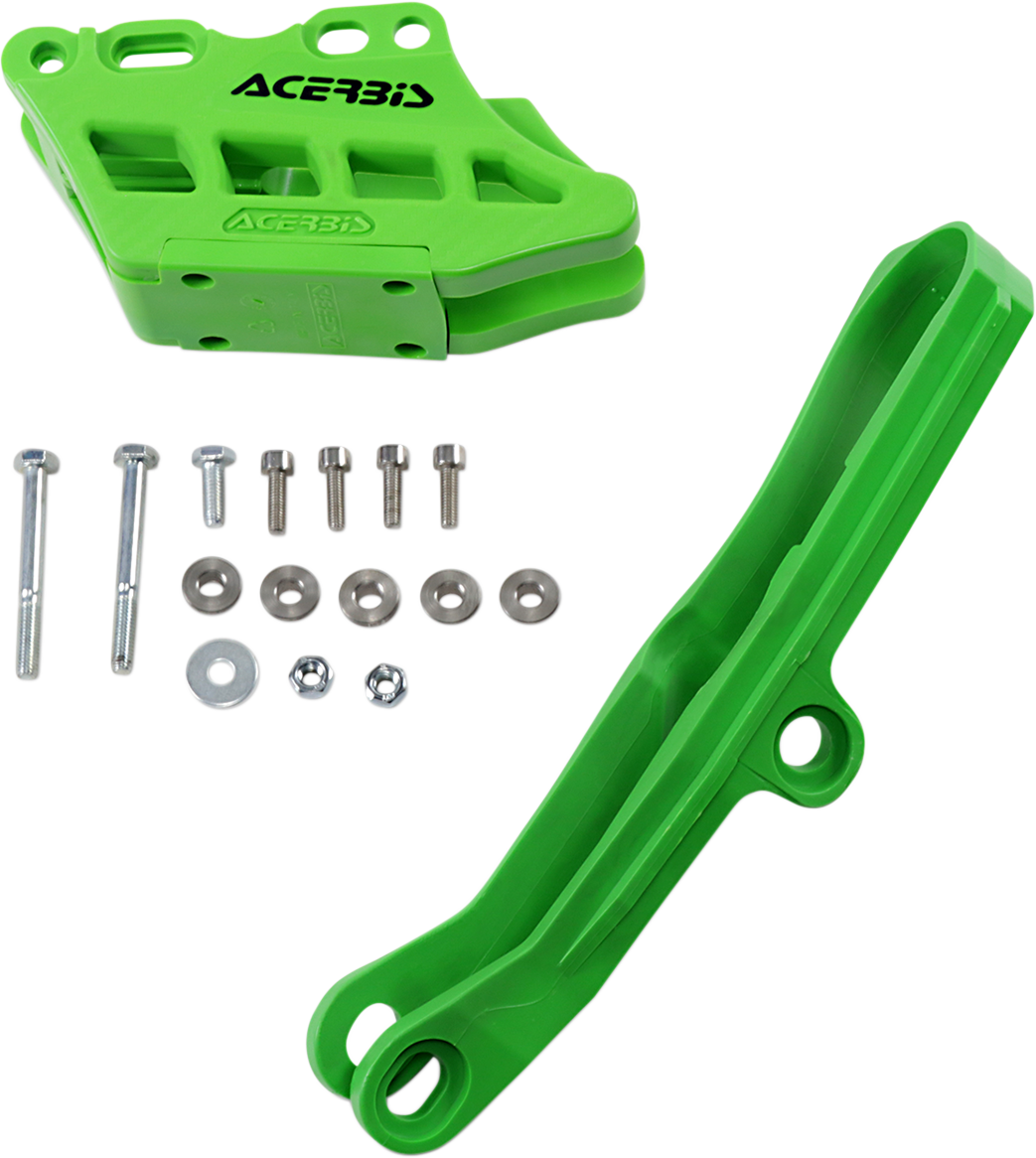 Chain Guide 2.0 and Slider Kit - Kawasaki - Green 2019 - 2023