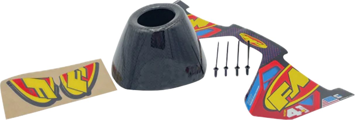 End Cap Replacement Kit - Carbon - RCT External - Black