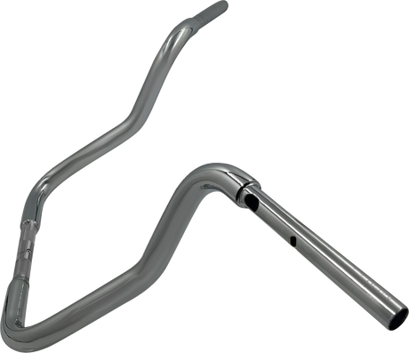 1-1/4\" EZ Install Round Top Handlebar - Reduced Reach - 13\" - Chrome 2023 - 2024
