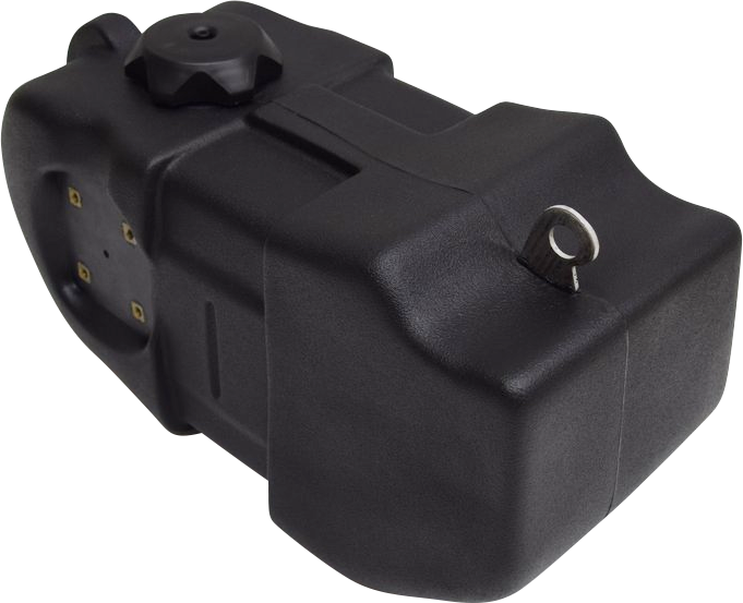 Large-Capacity Gas Tank - Black - Honda - 3.5 Gallon 1986 - 1989