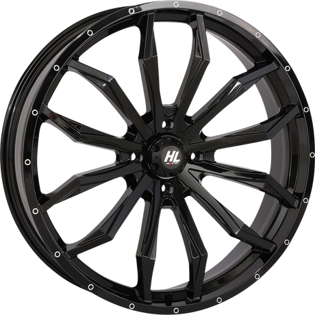 Wheel - HL21 - Front/Rear - Gloss Black - 24x7 - 4/137 - 4+3 (+10 mm) 2003 - 2024
