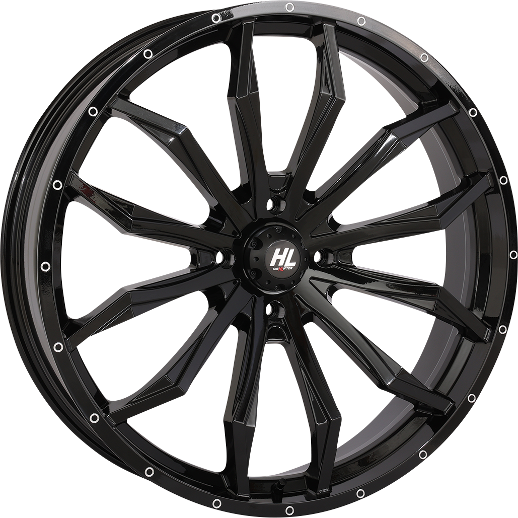 Wheel - HL21 - Front/Rear - Gloss Black - 24x7 - 5/4.5 - 4+3 (+10 mm) 2022 - 2024