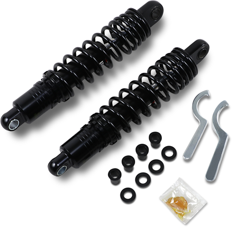 Premium Ride-Height Adjustable Shocks - Black - Standard - 12.5\" 1979 - 2003