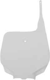 Front Number Plate - White 2001 - 2013