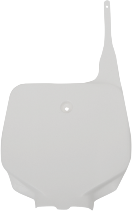 Front Number Plate - White 2001 - 2013