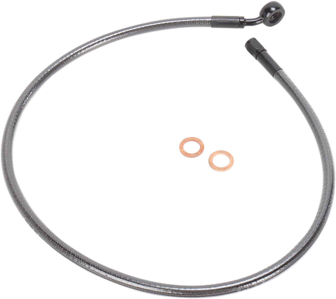Brake Line - 7/16-35° - 28\" - Black Pearl 2012 - 2017