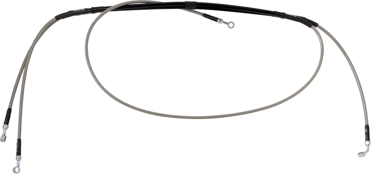 Brake Line Pair - Stainless Steel 2018 - 2019