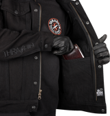 Highway v2 Denim Riding Jacket - Black - Large