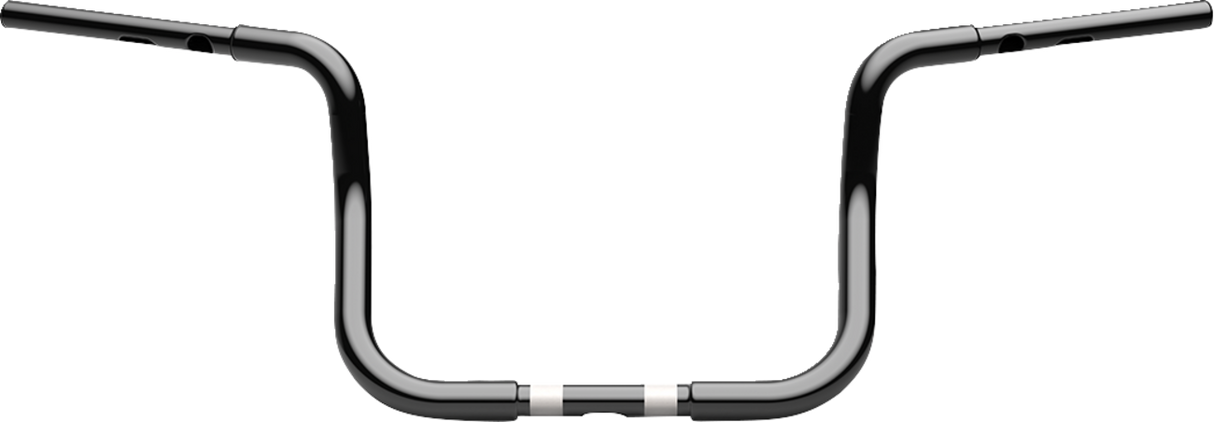 Handlebar - Twin Round - 1-1/4\" x 10\" - Black 2023 - 2024