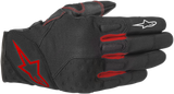 Crossland Gloves - Black/Red - Medium
