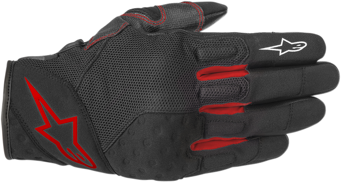 Crossland Gloves - Black/Red - 2XL
