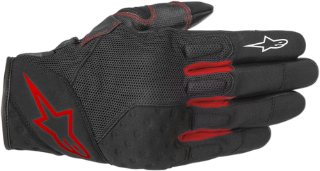 Crossland Gloves - Black/Red - 2XL