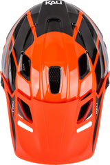Child Maya Full Face Helmet - Race - Gloss Orange/Gray/Black - OS