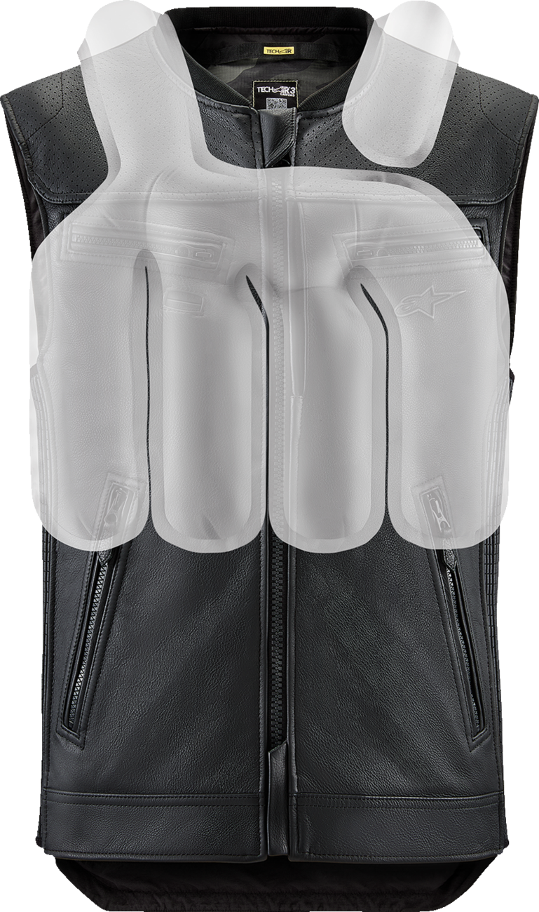 Tech-Air® 3 v2 Canvas Vest - Black - XS