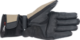 Denali Aerogel Drystar® Gloves - Black/Dark Khaki/Fluo Red - 2XL