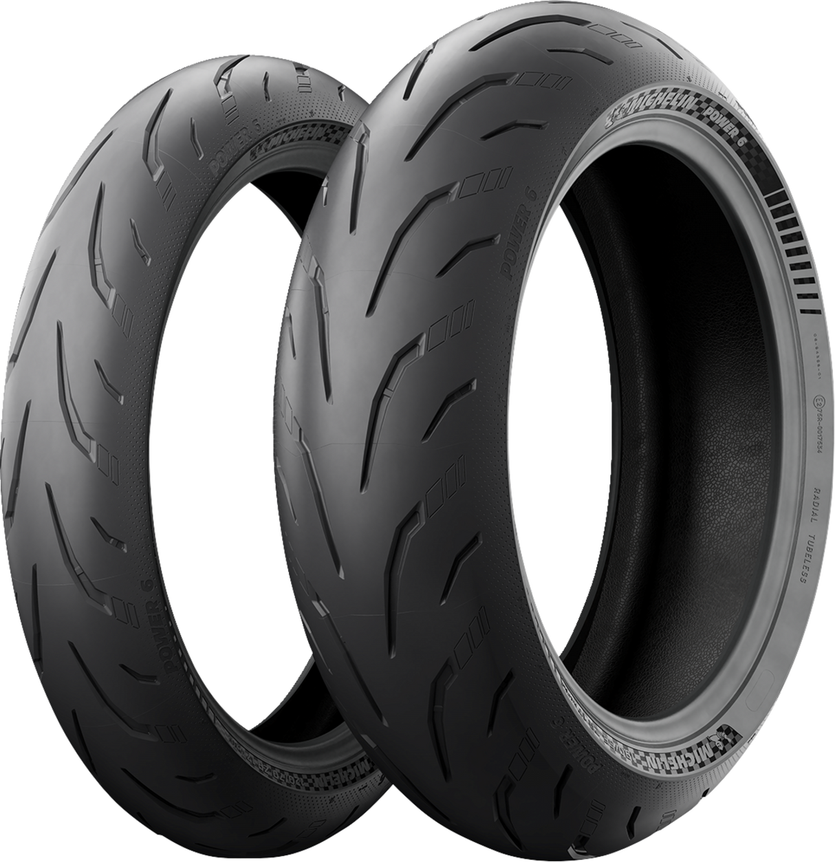 Tire - Power 6 - Rear - 140/70ZR17 - (66W)