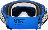 Supertech Goggle - Stream - Blue - ABS Vision - Blue Mirror Lens