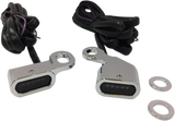 LED Handlebar Marker Lights - Chrome/Smoke 1996 - 2017