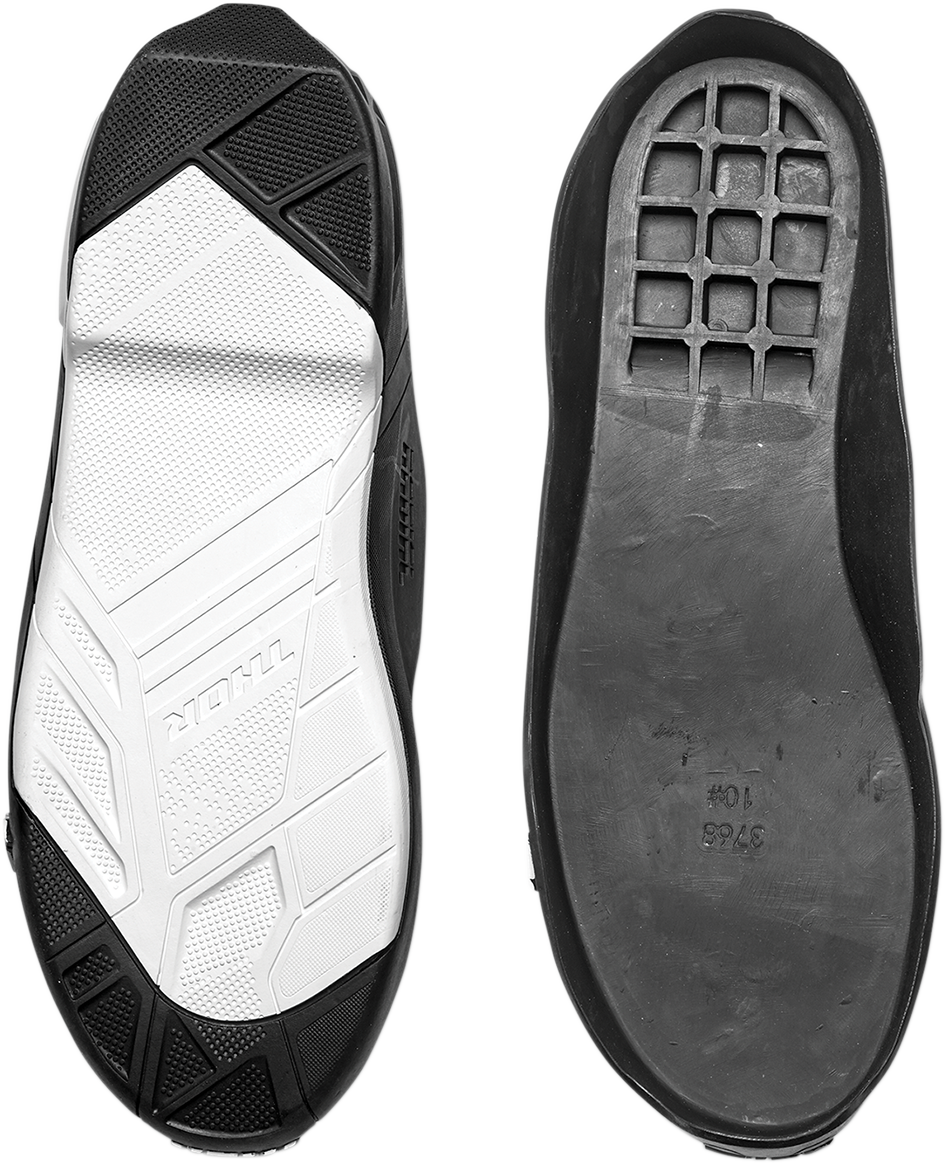Radial Boots Replacement Outsoles - Black/White - Size 7-8
