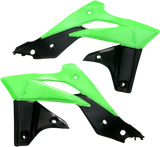 Radiator Shrouds - Green/Black 2013 - 2016