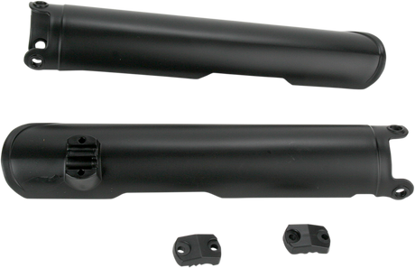 Lower Fork Covers for Inverted Forks - Black 2000 - 2007