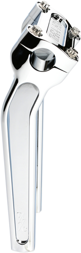 Risers - Pull Back - 9-1/2\" - Chrome