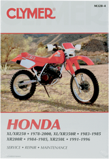 Manual - Honda XL/XR 250/350 1978 - 1996