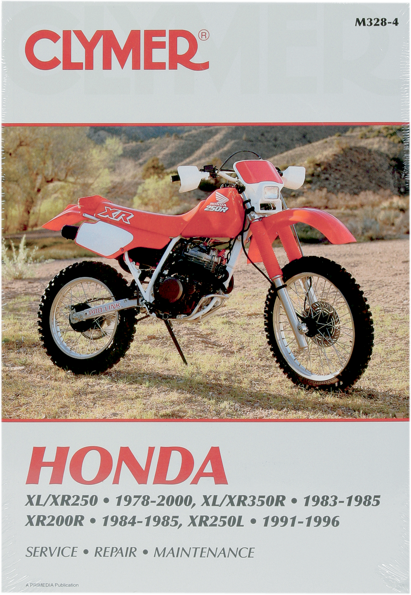Manual - Honda XL/XR 250/350 1978 - 1996