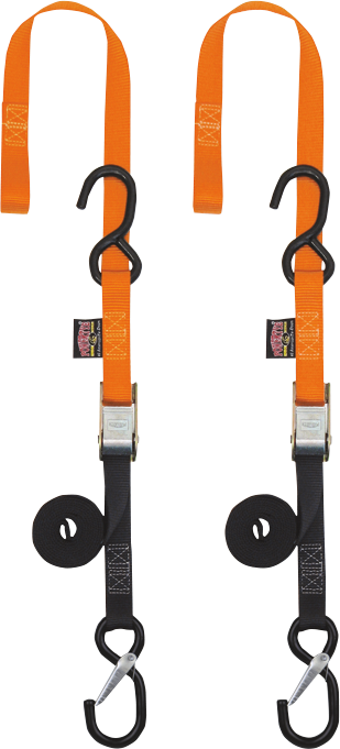 Cam Buckle - Sewn-In Soft-Tye - 1\" x 5-1/2\' - Orange