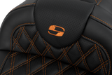 Roadsofa™ Seat - with Backrest - Orange Stitch - FL \'08-\'23 2008 - 2023