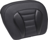 Deluxe Chopped Tour-Pak® Sissy Bar Pad - Black - Touring 2023 - 2025