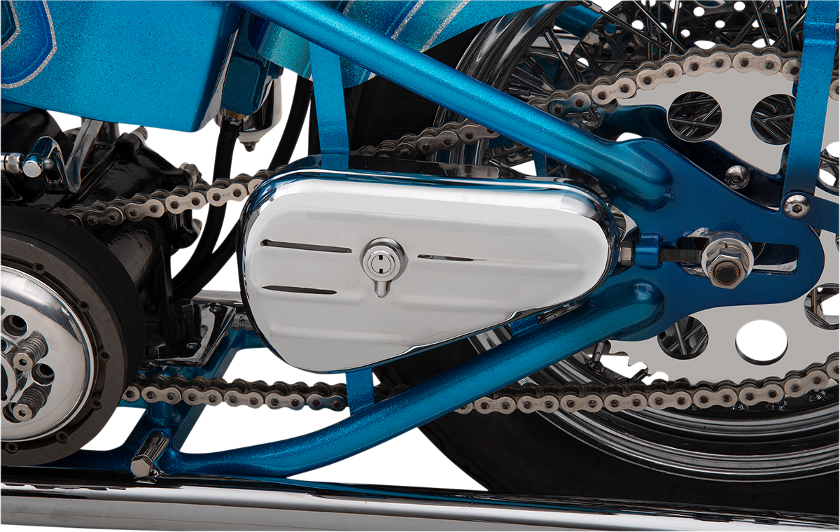 Left Teardrop Toolbox - Chrome