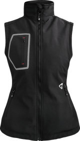Women\'s 7V Torrid Softshell Heated Vest 2.0 - Black - Medium