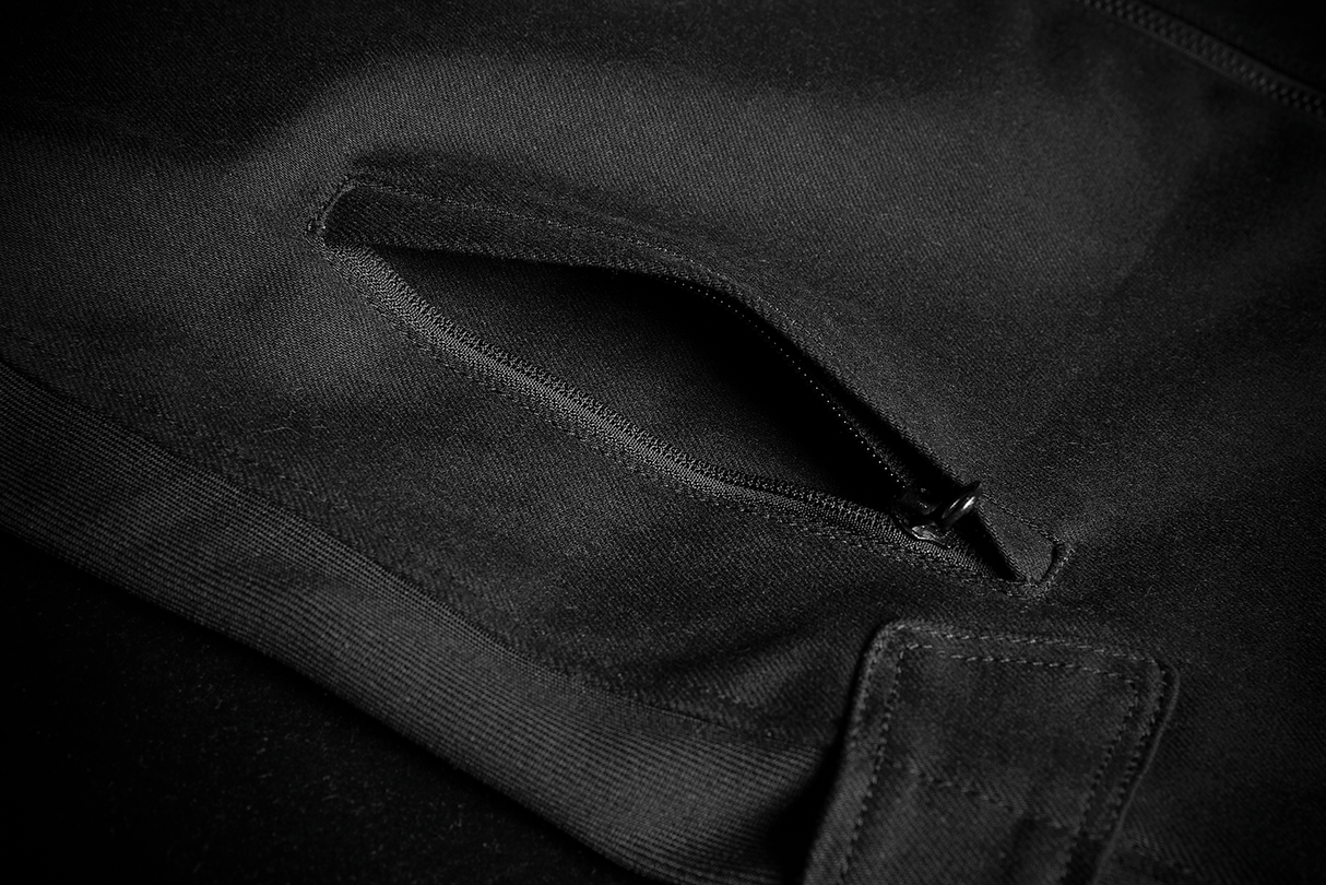 Chamonix Denim Vest - Black - XL