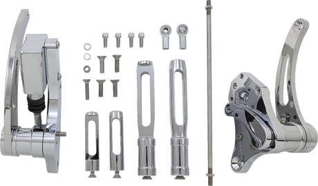 Forward Control - Slotted - Chrome 1973 - 1999