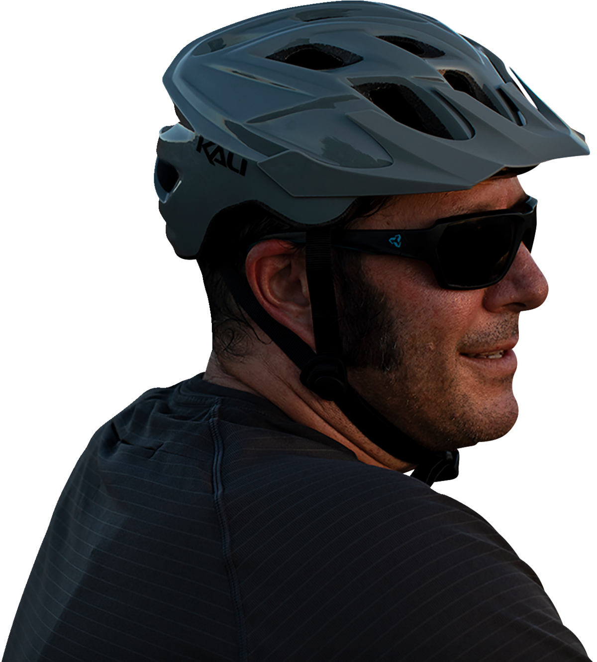 Chakra Solo Helmet - Gloss Gray - L/XL