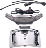 Taillight/License Plate Holder - Light Smoke Lens - Chrome 2014 - 2022