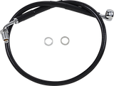 Brake Line - +2\" - Black - \'18-\'21 Softail 2018 - 2020