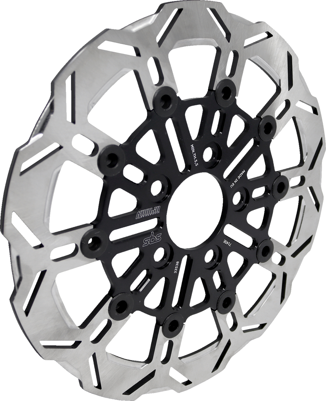 Design \"D\" 10-Spoke Brake Rotor 2018 - 2019