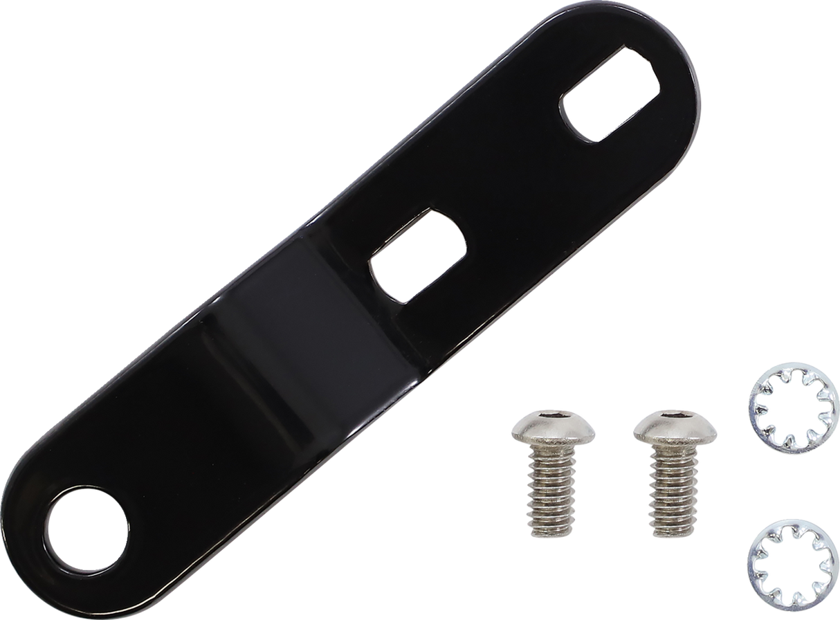 Maverick Daddy Long Legs Seat - With Backrest - Black - Smooth - FL \'08-\'23 2008 - 2023