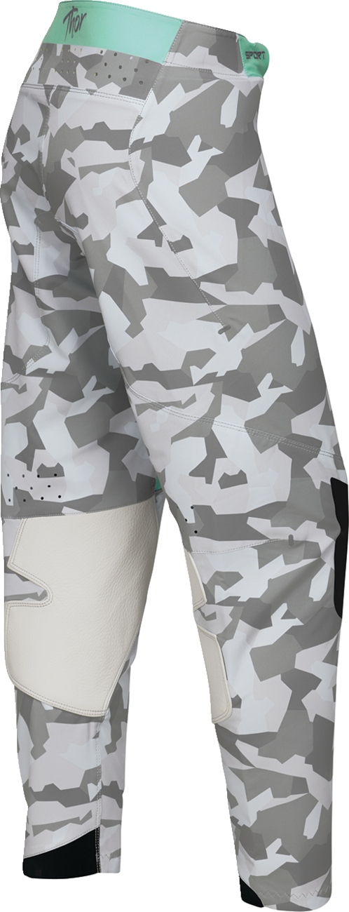 Women\'s SPORTMODE Shadow Pants - Teal - 7/8