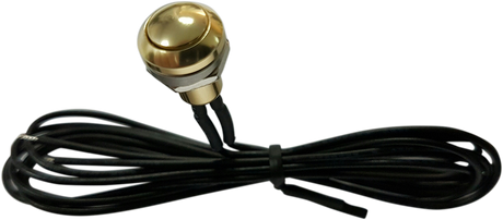 Mini Push-Button Switch - Gold