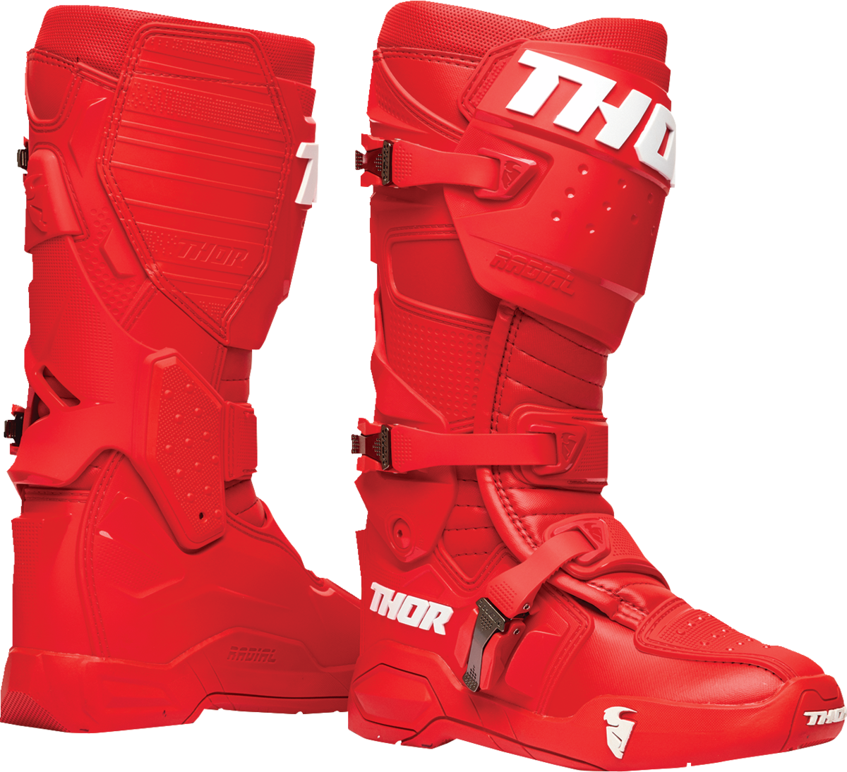 Radial Boots - Red - Size 12