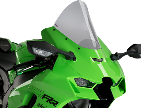 Race Windscreen - 12-1/2\" - Smoke - Ninja ZX-10R 2021 - 2024
