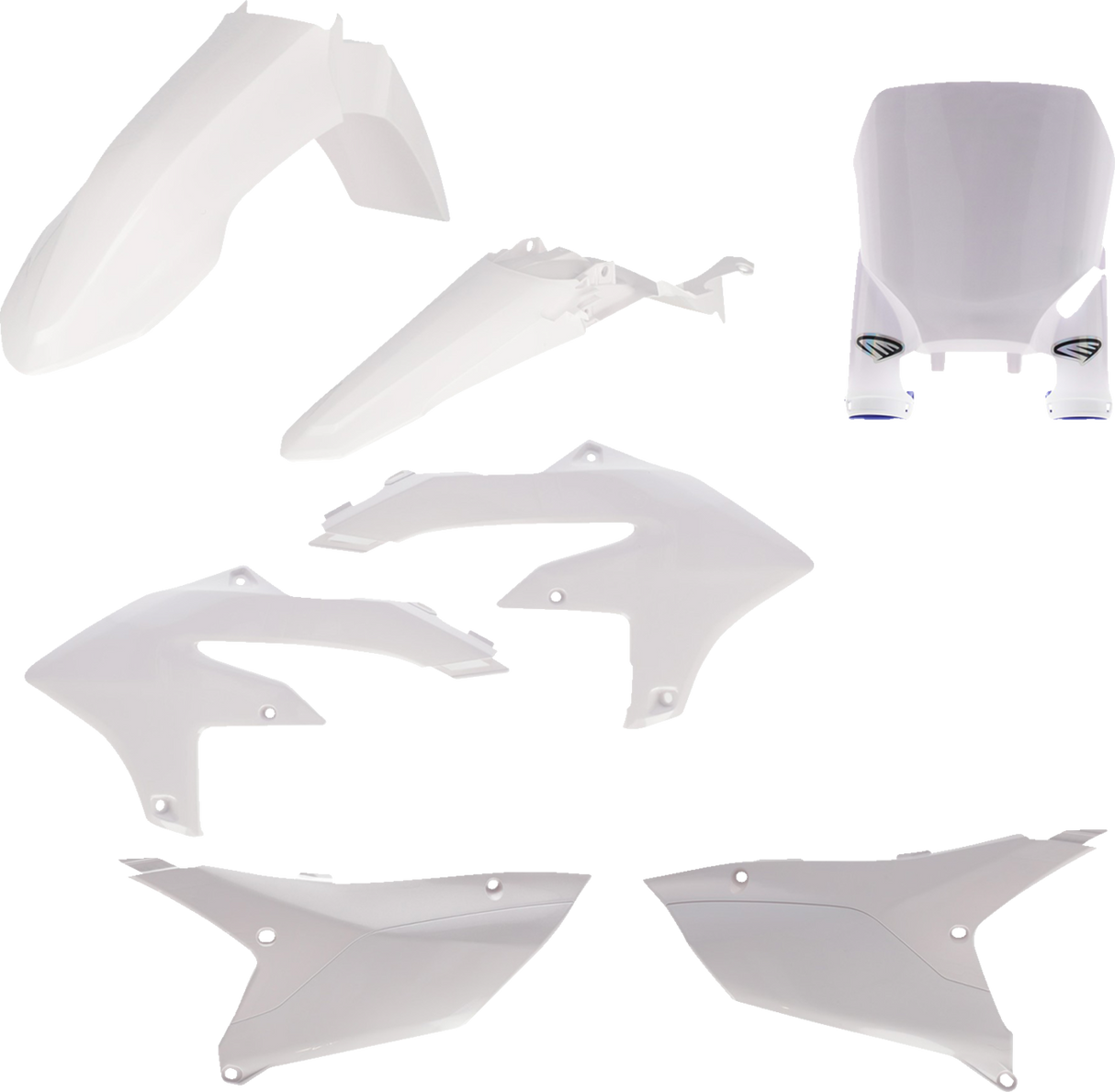5 Piece Replica Body Kit - White - YZ 250F | 450F/FX 2023 - 2024