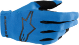 Radar MX Gloves - Blue/Black - Medium