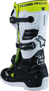 Youth Tech 7S Boots - Black/White/Yellow - US 3