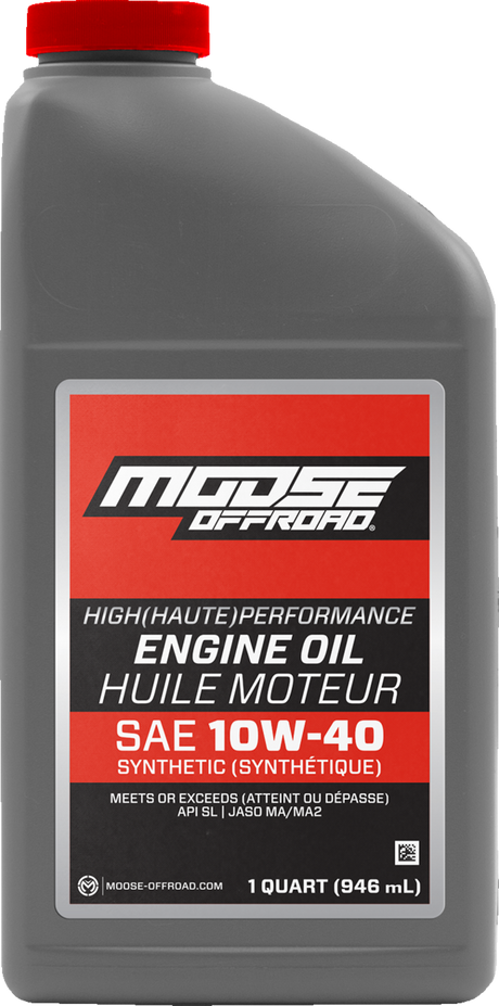 Synthetic Engine Oil - 10W-40 - 1 US quart