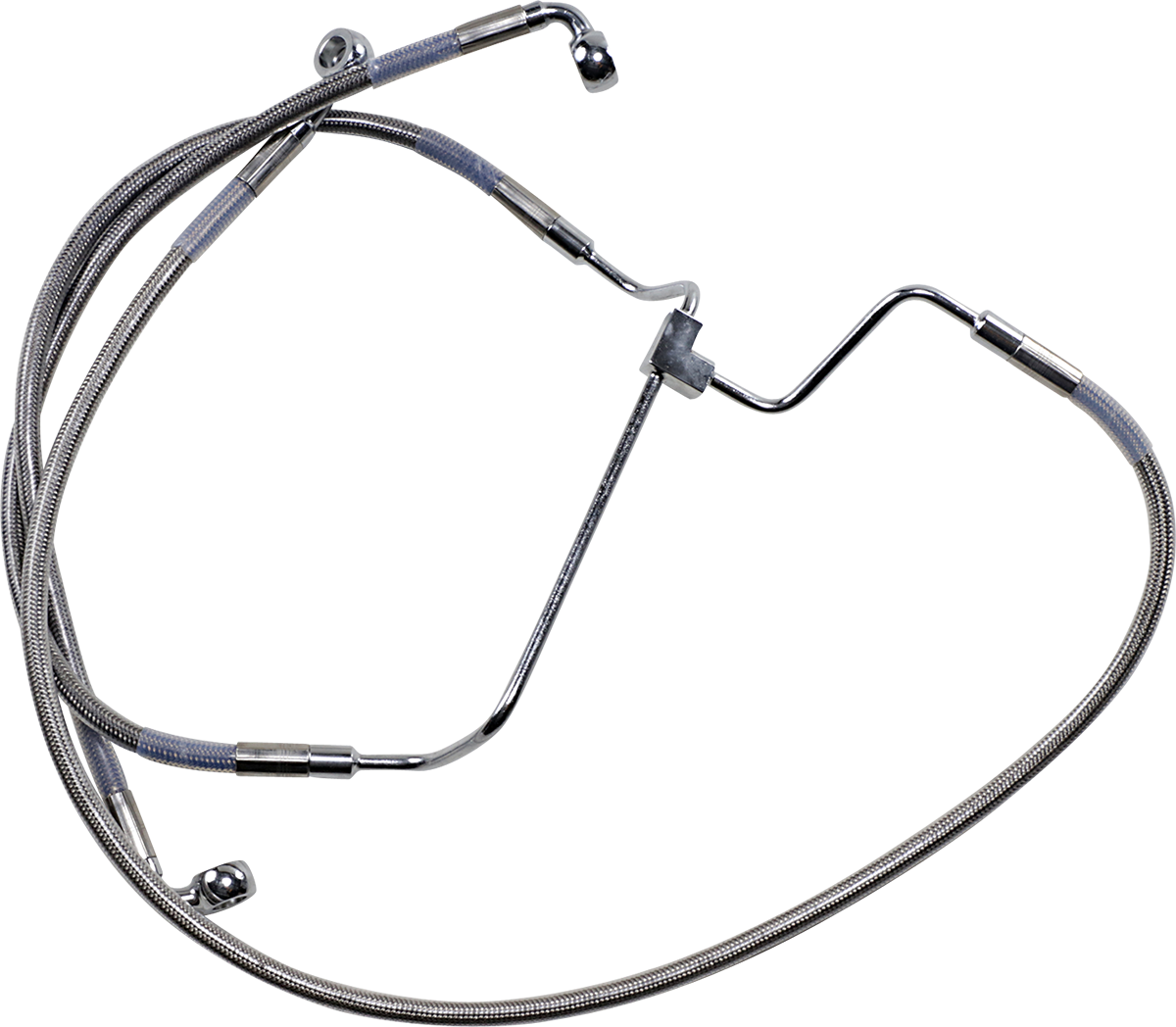 Brake Line - +4\" - Stainless Steel 2014 - 2019