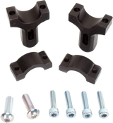 1-1/8\" Mount Clamps for Aluminum Handguards - Black